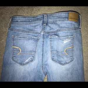 American Eagle Holy Jegging Crop Jeans